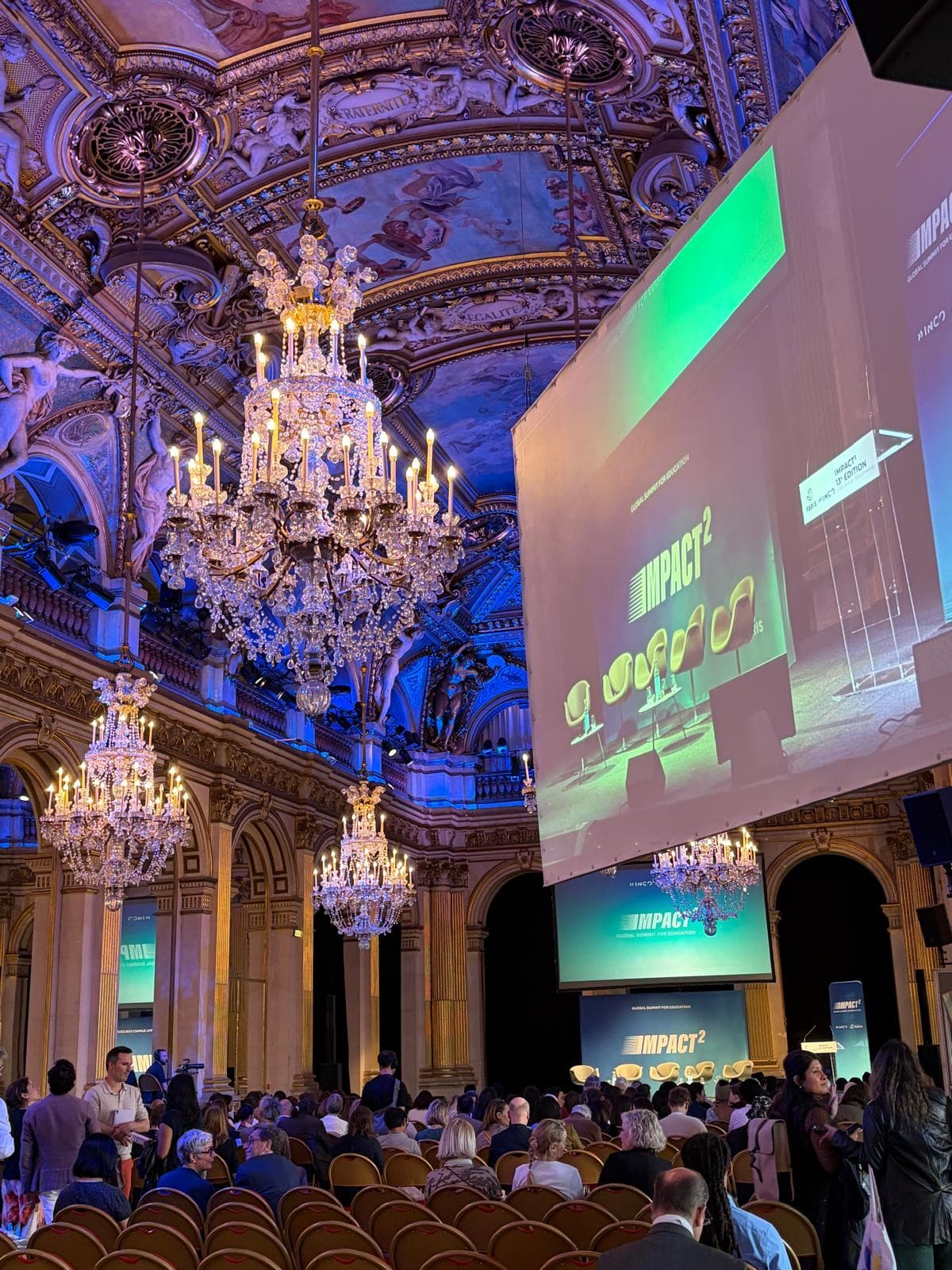Odysée dans la salle du forum Impact², parmi les acteurs de l'inclusion réunis